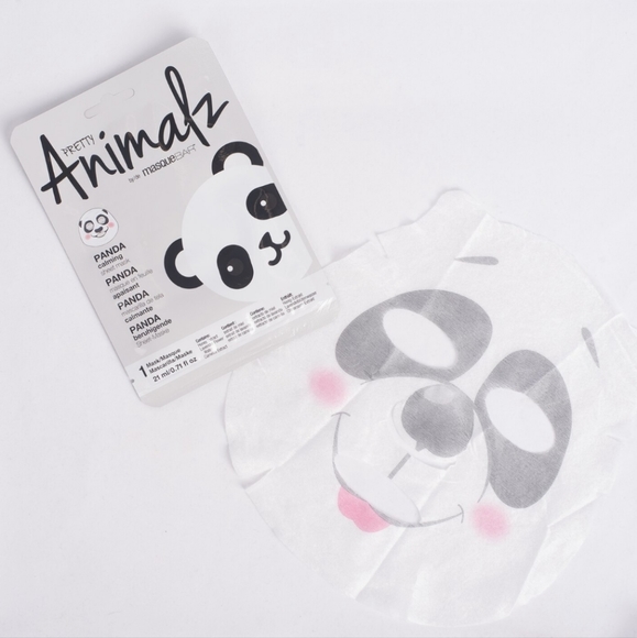 🍭7/$15 Pretty Animalz by Masque Bar Sheet Mask Calming Panda - Picture 6 of 8